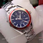 Copy Omega Seamaster Planet Ocean GMT 45mm Watches Orange Bezel